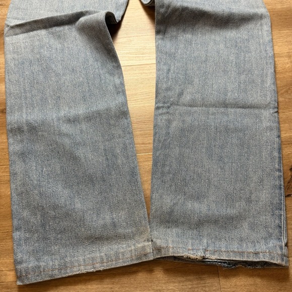 Diesel Luster Jeans Men 31x29 Blue Slim Fit Denim Light Wash Made in Italy Y2K - Picture 5 of 16